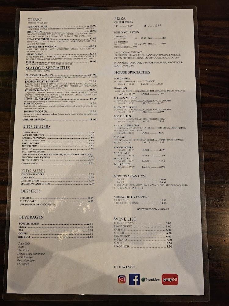 CENTRAL STATION BAR & GRILL Beef Fajitas